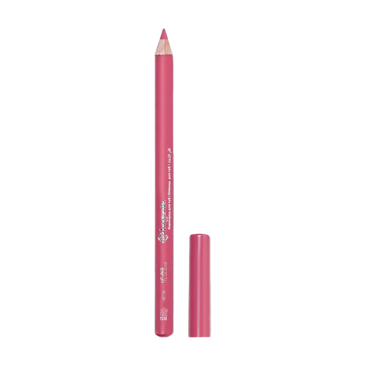 Олівець для губ Bogenia Lip Liner BG500, 001 Fiery Ruby, 0.78 г